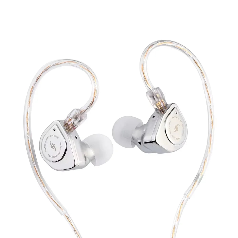SIMGOT EW200 10mm Dynamic Driver SCP Diaphragm Hi-Fi In-Ear Earphones with Comfortable Wearing Design