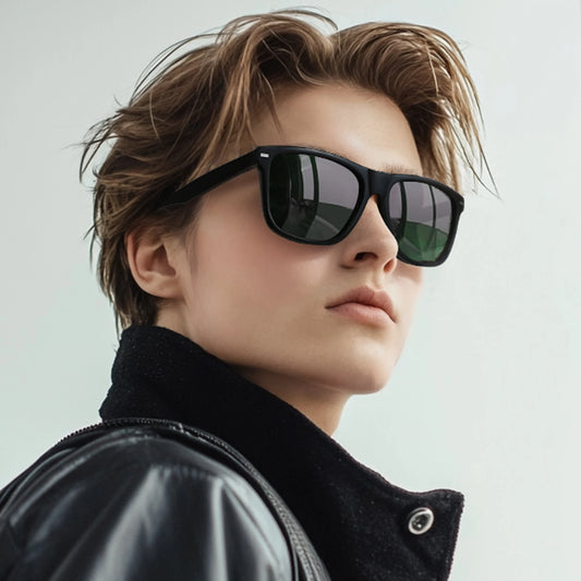 ZENOTTIC New Arrivals  Square Polarized Sunglasses UV400 Protection Acetate Sun Glasses Classic Design Shade for Women Men