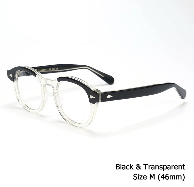 Glasses frame Men and Women Johnny Depp Lemtosh vintage glasses computer acetate glasses frame men's transparent lenses