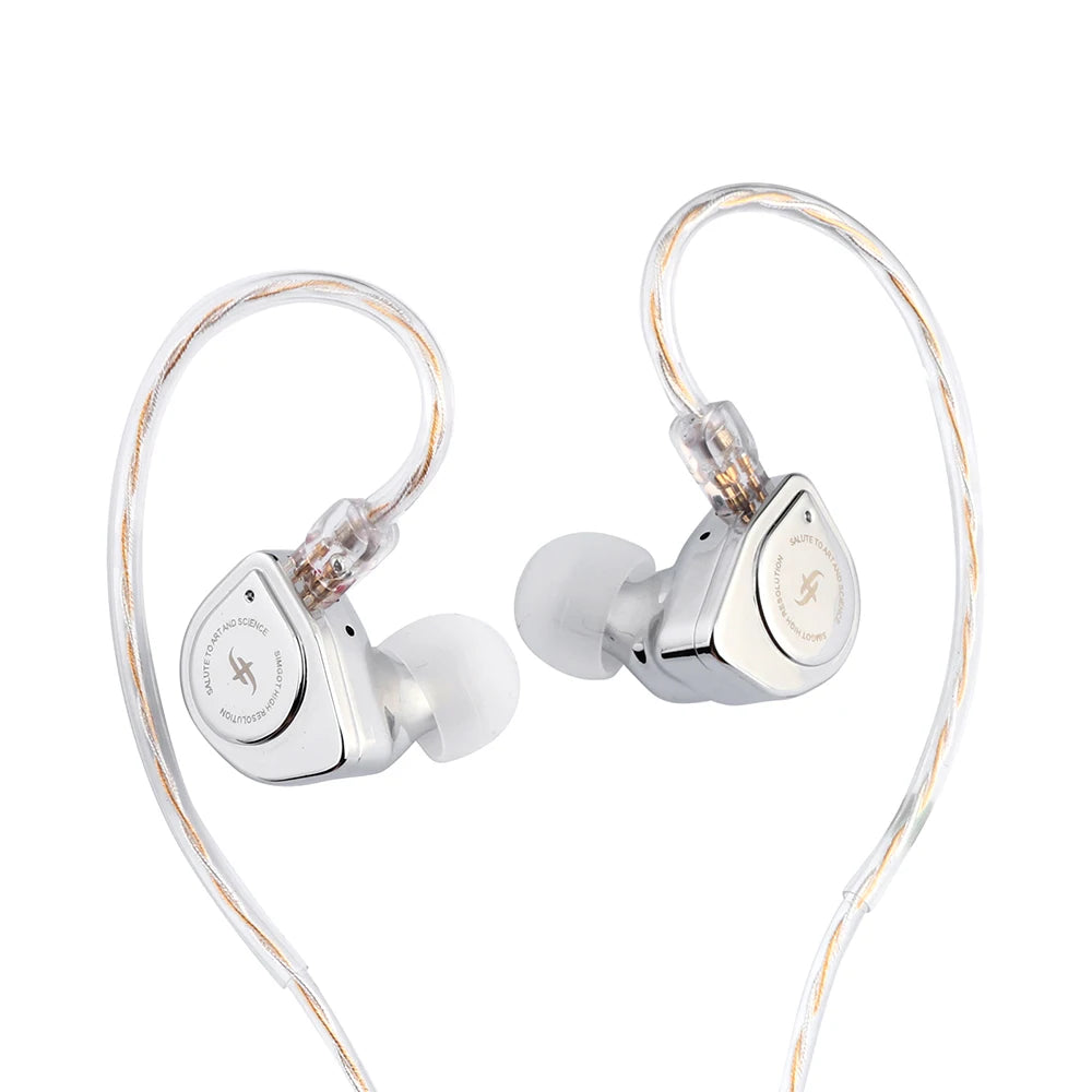 SIMGOT EW200 10mm Dynamic Driver SCP Diaphragm Hi-Fi In-Ear Earphones with Comfortable Wearing Design