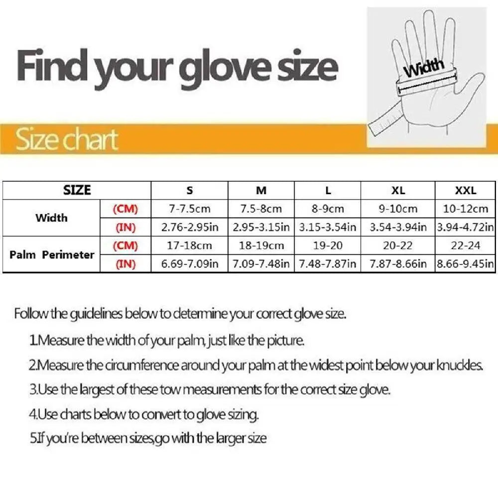 Hot Winter Gloves For Men Women Touchscreen Warm Outdoor Cycling Driving Motorcycle Cold Gloves Windproof Non-Slip Womens Gloves