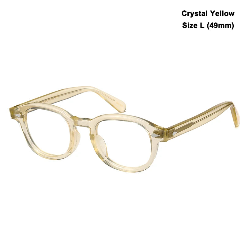 Glasses frame Men and Women Johnny Depp Lemtosh vintage glasses computer acetate glasses frame men's transparent lenses