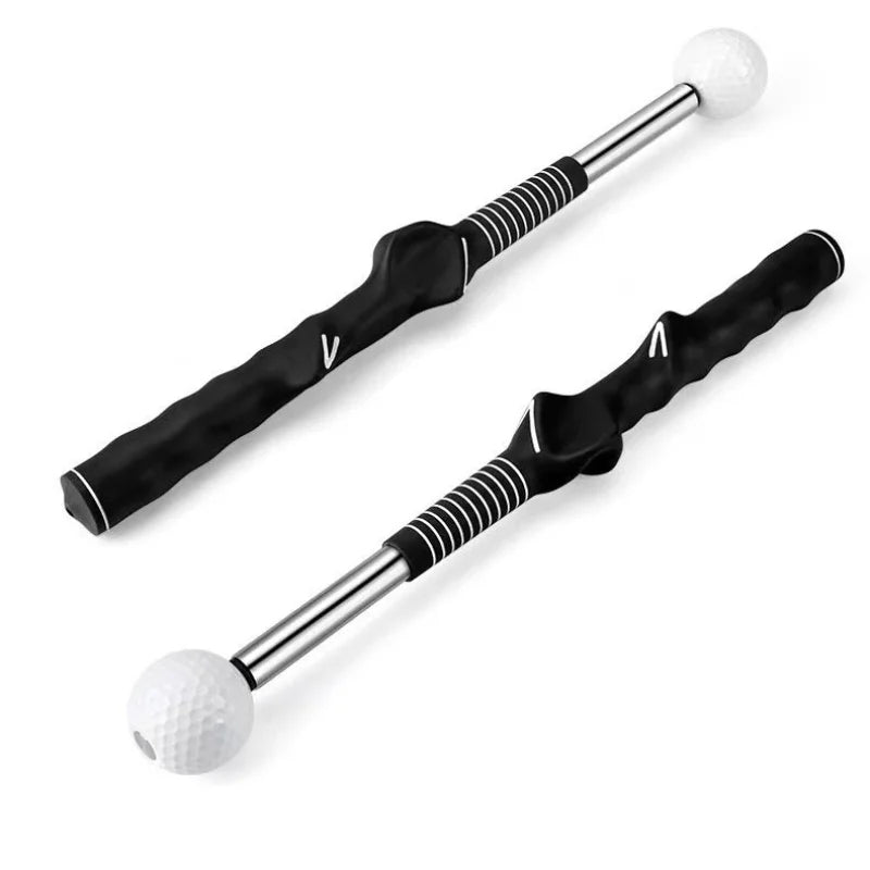 2025 Golf Swing Trainer Portable Indoor Outdoor - Adjustable Golf Practice Aid for Beginners & Pros