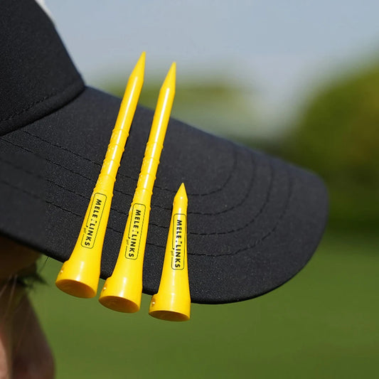 10 Pcs Golf Balls Holder Portable Golf Plastic Tees Adjustable Height Pocket Tees Golf Practice Accessories Gifts for Golfers